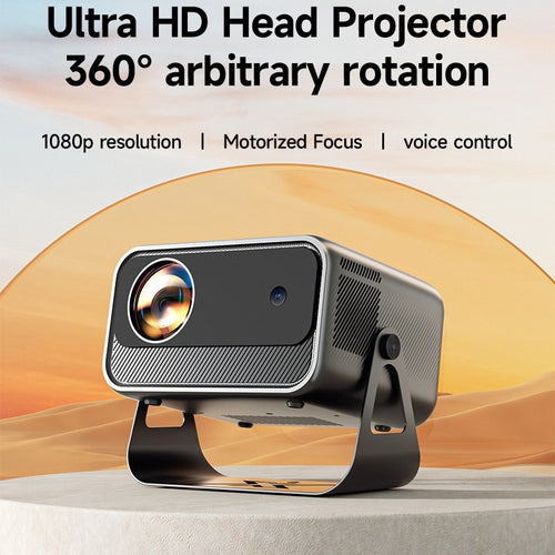 Home 4K 1080P HD Electric Focus Projector